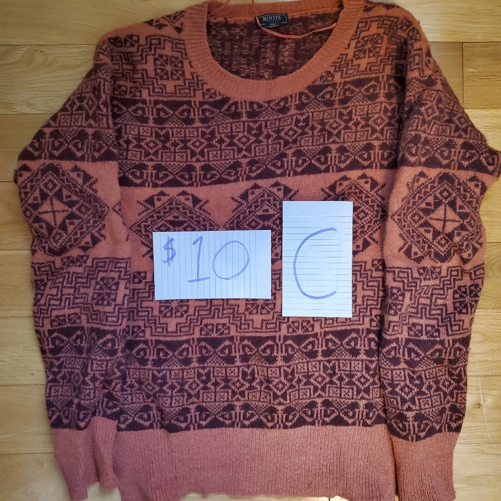 MOVING SALE Wool Roots sweater